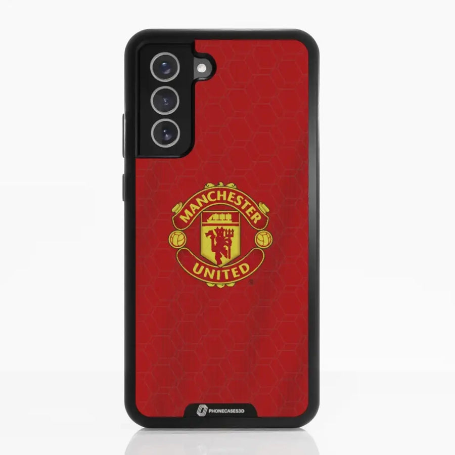 Funda de Teléfono 3D Oficial de Manchester United – Diseño de Camiseta Roja