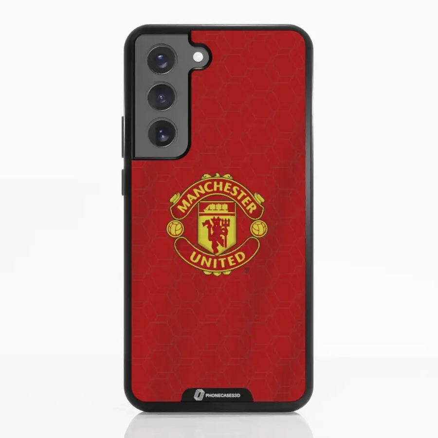 Funda de Teléfono 3D Oficial de Manchester United – Diseño de Camiseta Roja