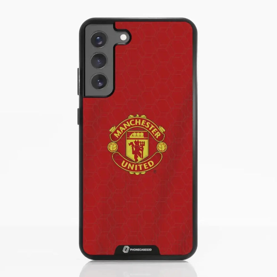 Funda de Teléfono 3D Oficial de Manchester United – Diseño de Camiseta Roja