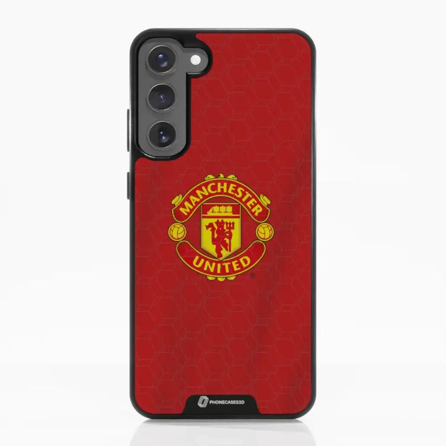 Manchester United Official 3D Phone Case Design red shirt