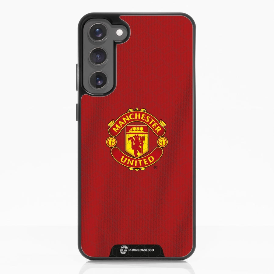 Manchester United Offisielt 3D Mobildeksel – Rød Skjorte Design