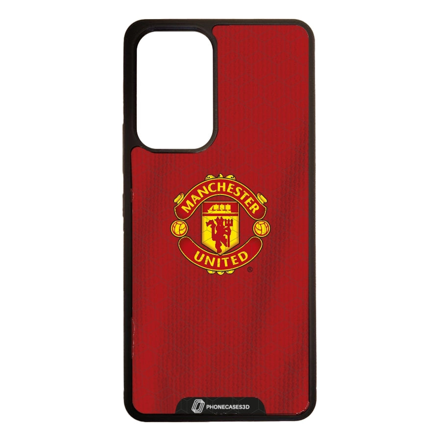 Manchester United Offisielt 3D Mobildeksel – Rød Skjorte Design