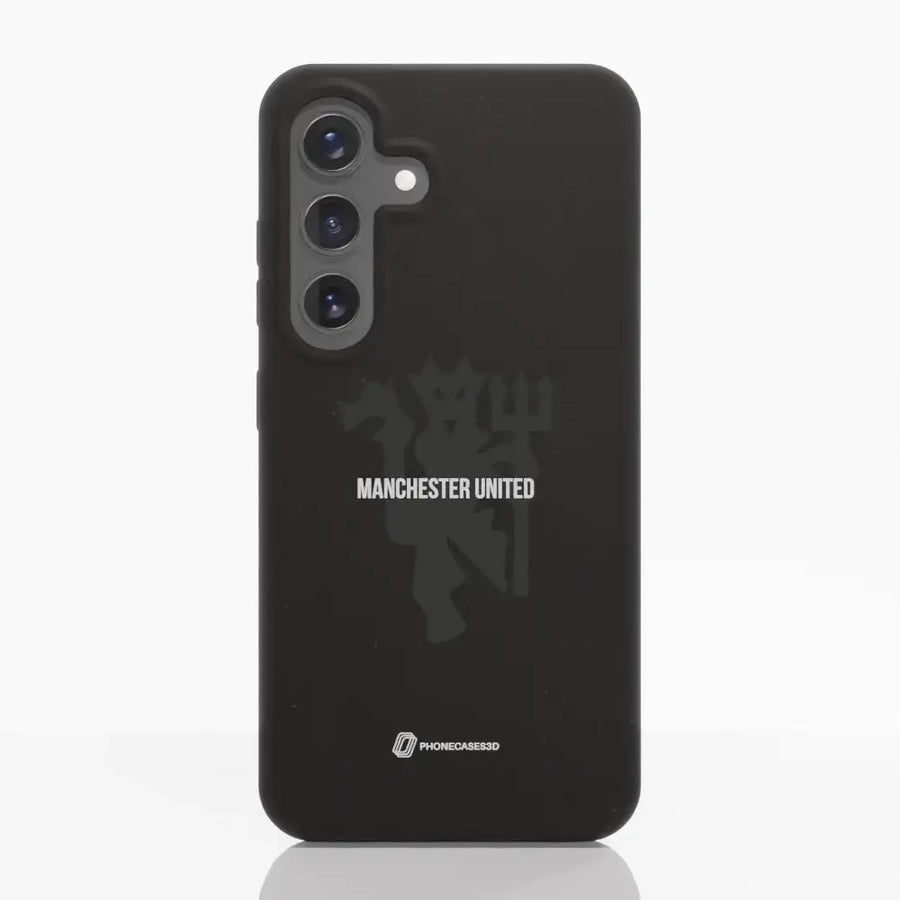 Funda de Teléfono Compostable Oficial de Manchester United – Diablo Negro