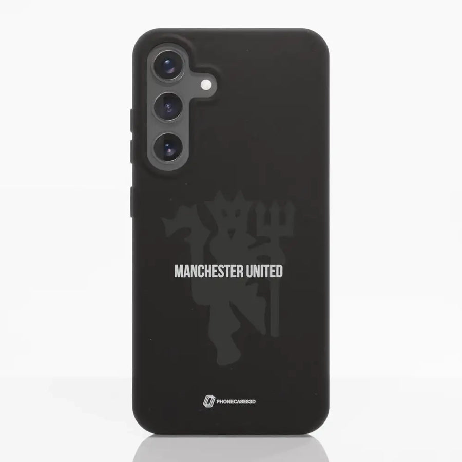 Manchester United Officiellt Komposterbart Mobilskal – Svart Djävul