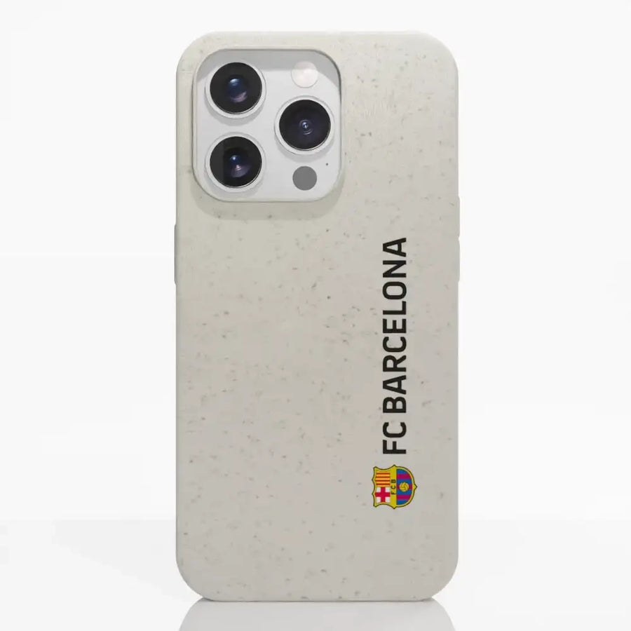 Funda móvil Compostable Oficial FC Barcelona Vertical Negro