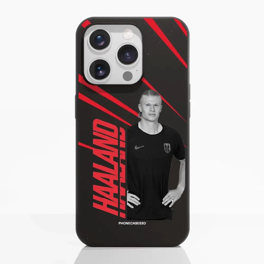 Norges Fotballforbund Official Compostable Phone Case Design Haaland