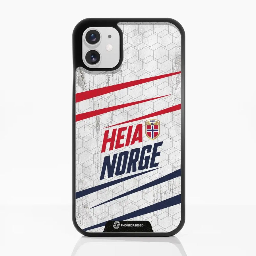 Norges Fotballforbund Official 3D Phone Case Design Heia Norge Speedlines