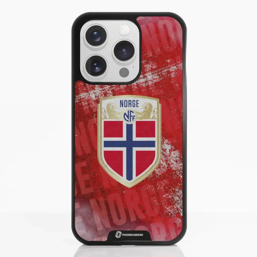 Funda móvil 3D Oficial Norges Fotballforbund Diseño 50