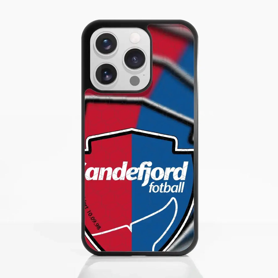 Sandefjord Fotball Offisielt Crest Zoom 3D Mobildeksel