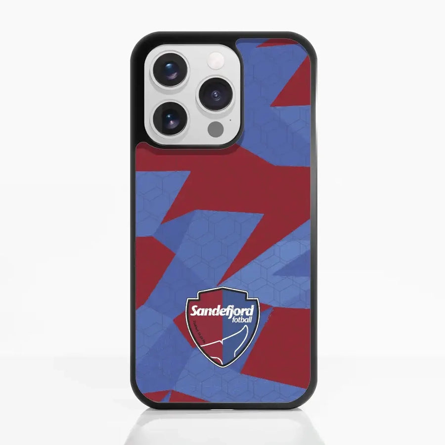 Sandefjord Fotball Offisielt Modern Pattern 3D Mobildeksel