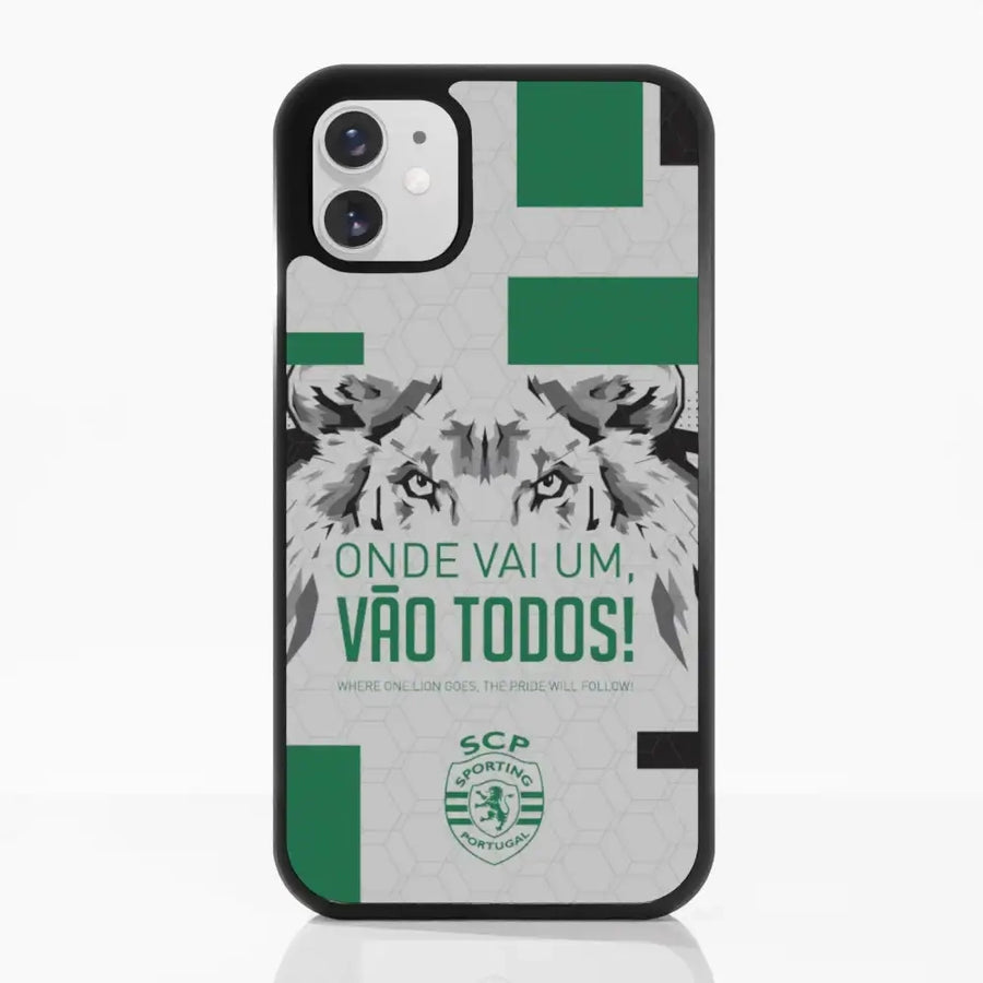 Funda móvil 3D Oficial Sporting Club de Lisboa Diseño 4
