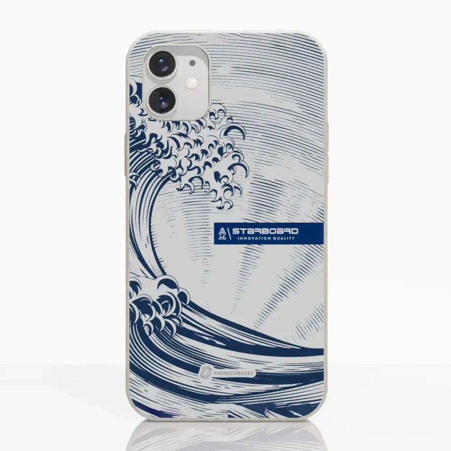 Starboard Official Compostable Phone Case Blue wave Starboard Official Compostable Phone Case Blue wave