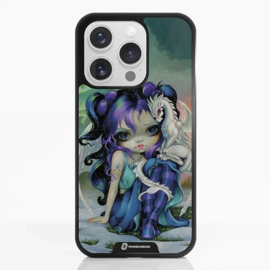 Funda de teléfono 3D oficial Jasmine Becket – Diseño Frost Dragonling