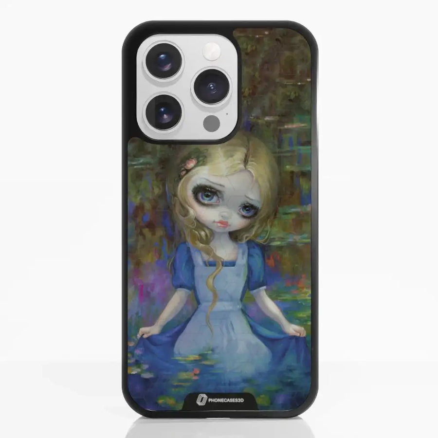 Jasmine Becket Official 3D Phone Case Design Alice in a Monets Water Lillies