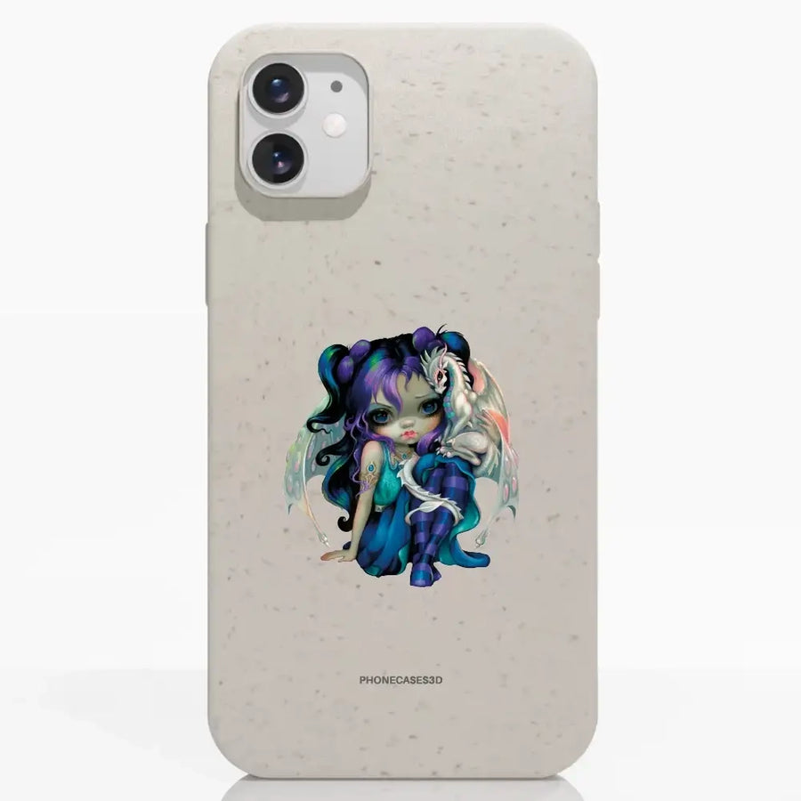 Jasmine Becket Official Compostable Phone Case Design Frost Dragonling