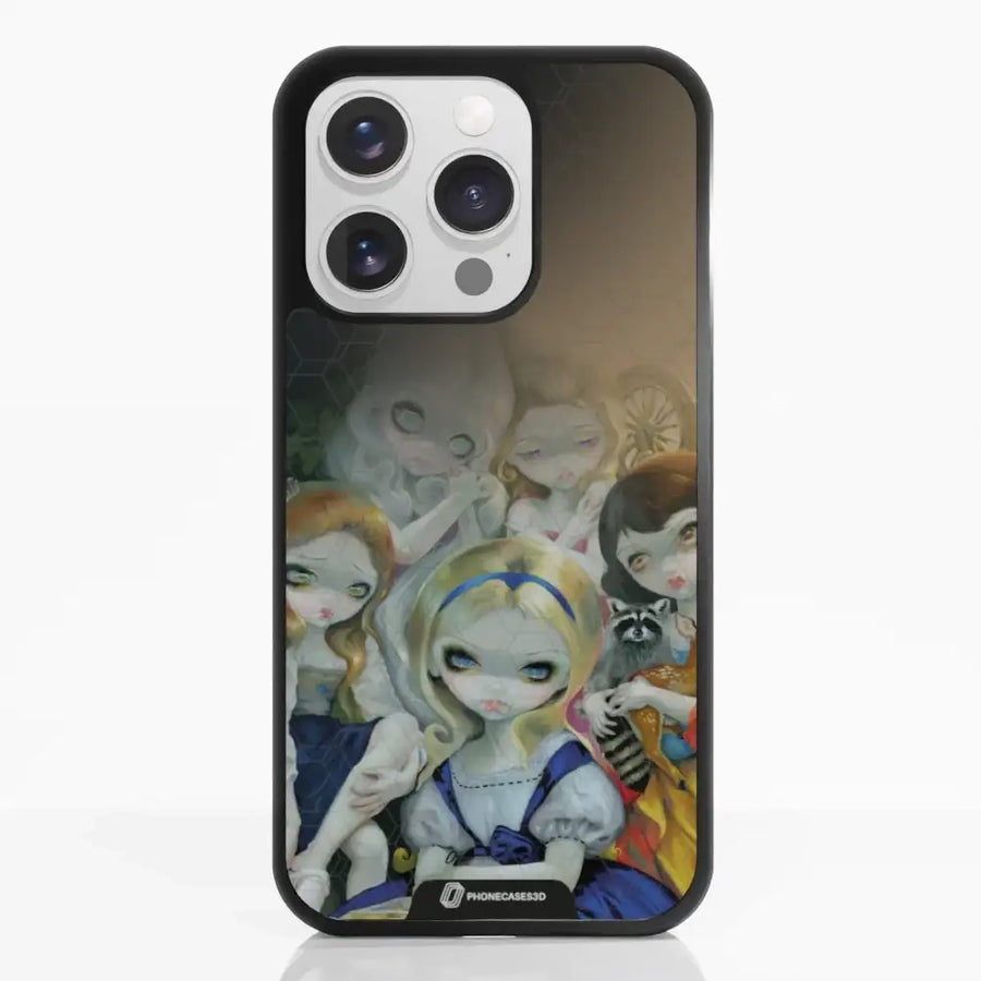 Jasmine Becket Official 3D Phone Case Design Alice & the Bouguereau Princesses