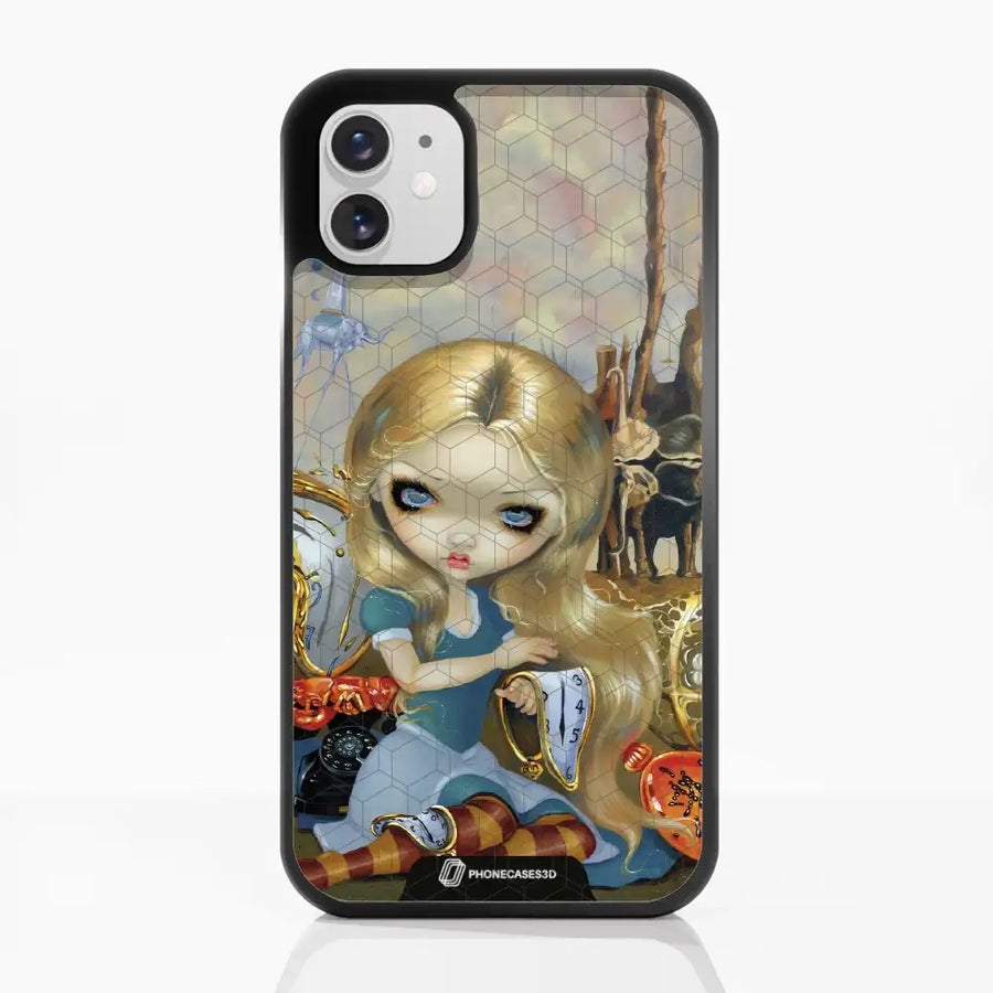 Jasmine Becket Official 3D Phone Case Design Alice in a Dali Dream