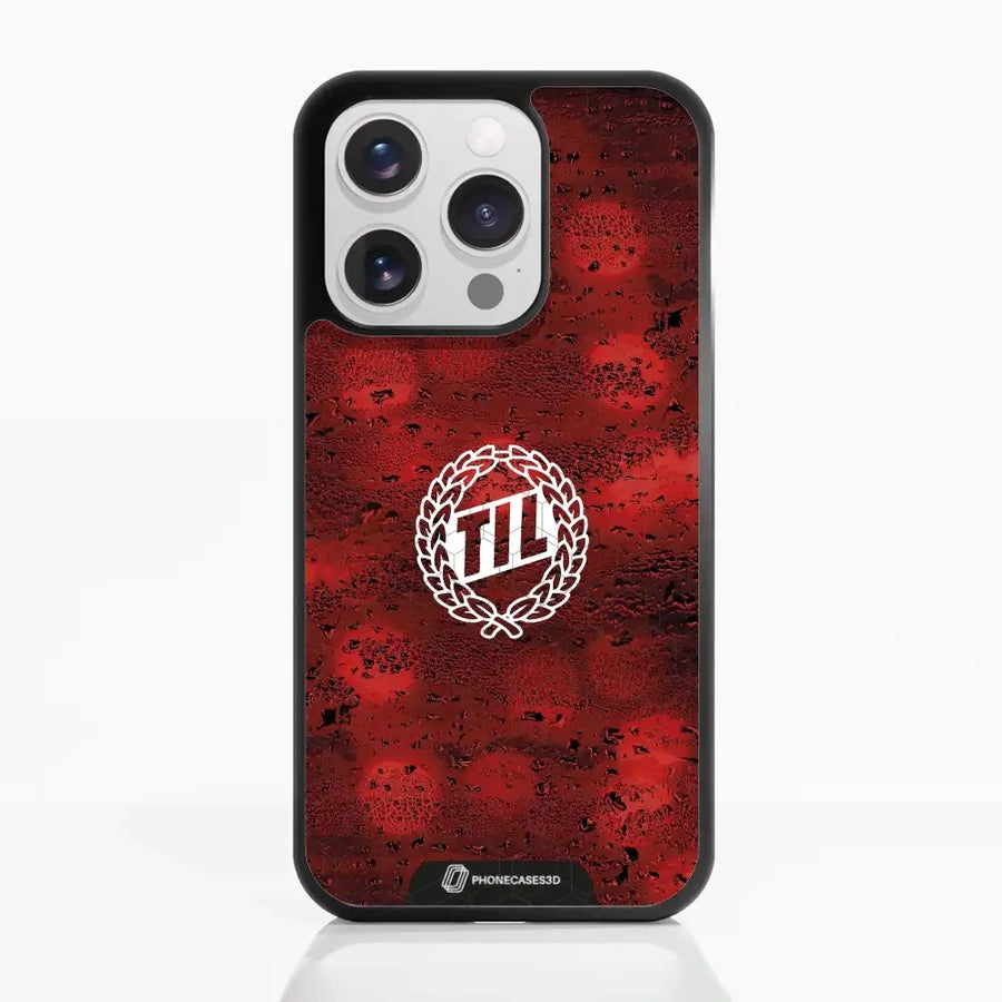 Tromsø IL Official 3D Phone Case Design Fogged glass effect