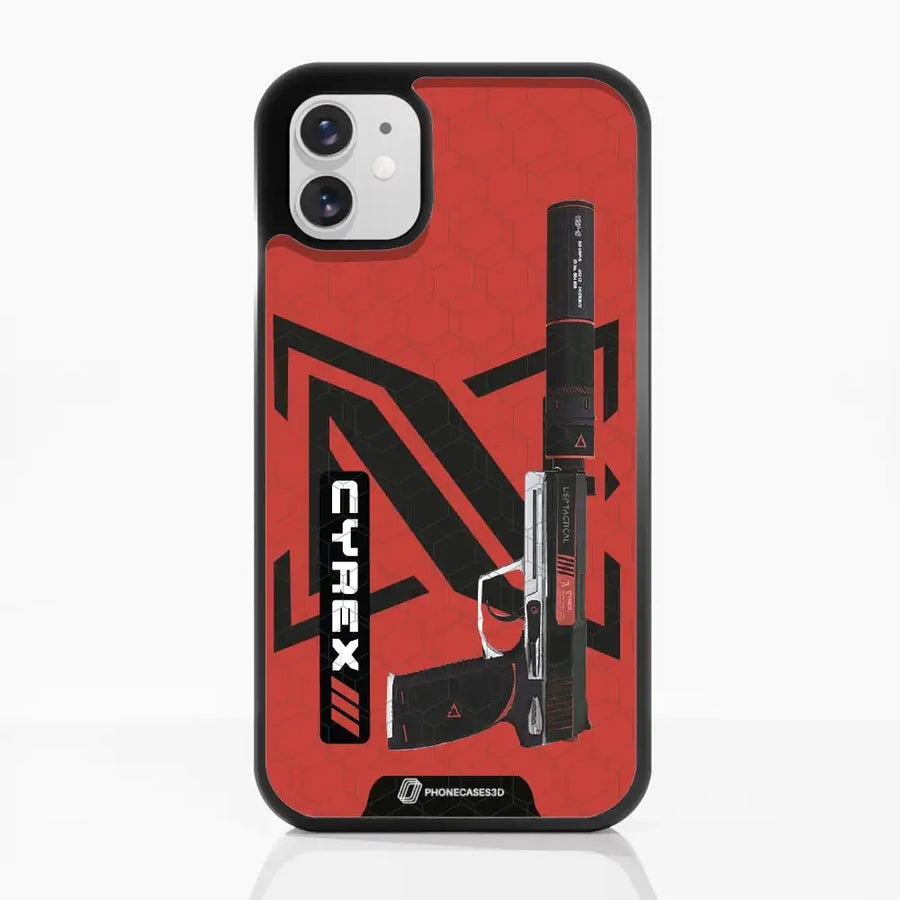 Cyrex Official 3D Phone Case Gun Design