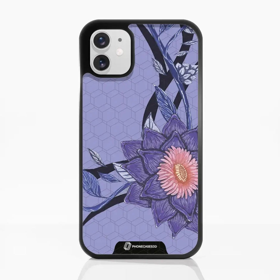 Black Lotus Official 3D Phone Case Flower Design