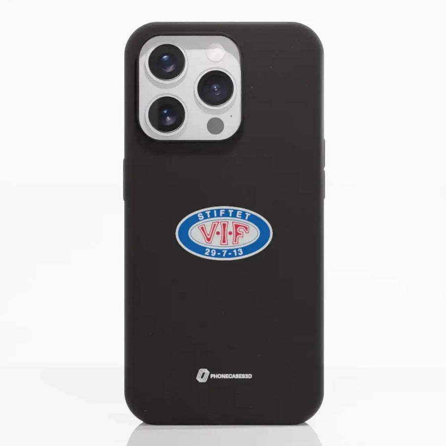 VIF Official Black Compostable Phone Case Crest