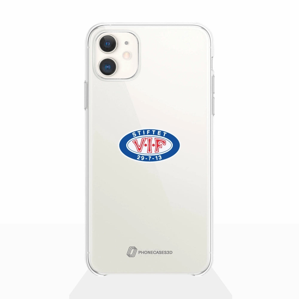 VIF Official Clear Phone Case Design Crest