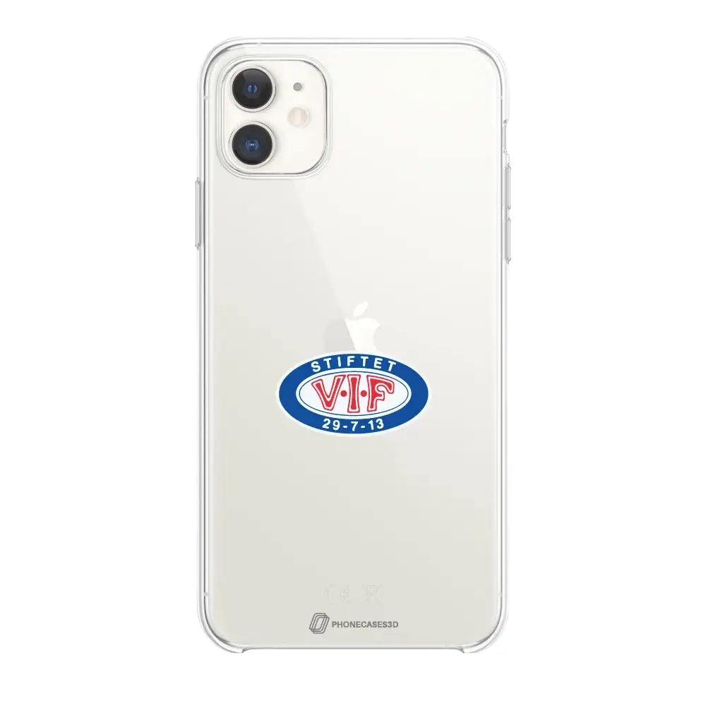 VIF Clear Phone Case Design Crest