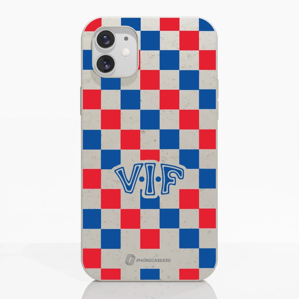 VIF Official Phone Case Made with Fibriva™ Design square pattern