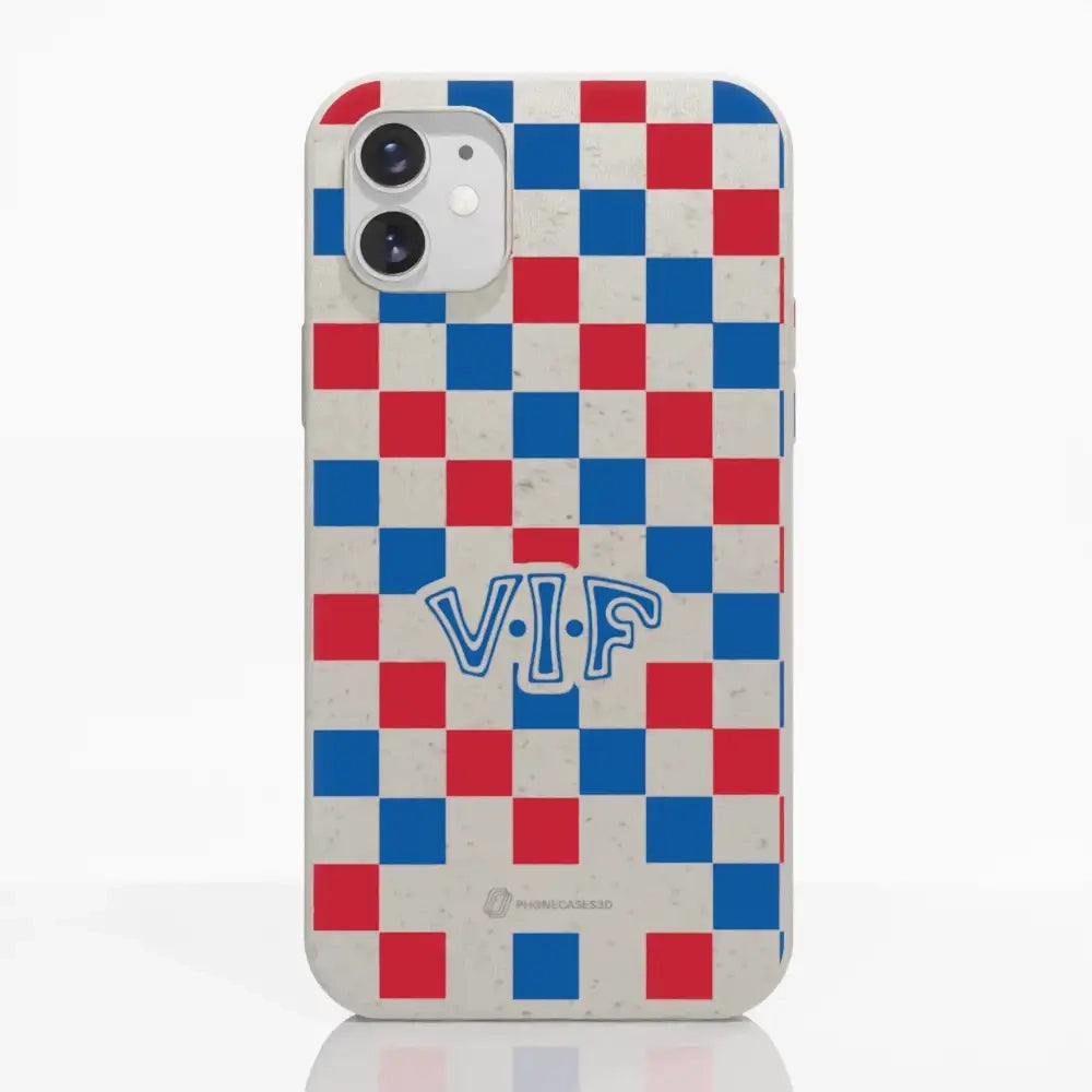 VIF Phone Case Made Fibriva™ Design square pattern