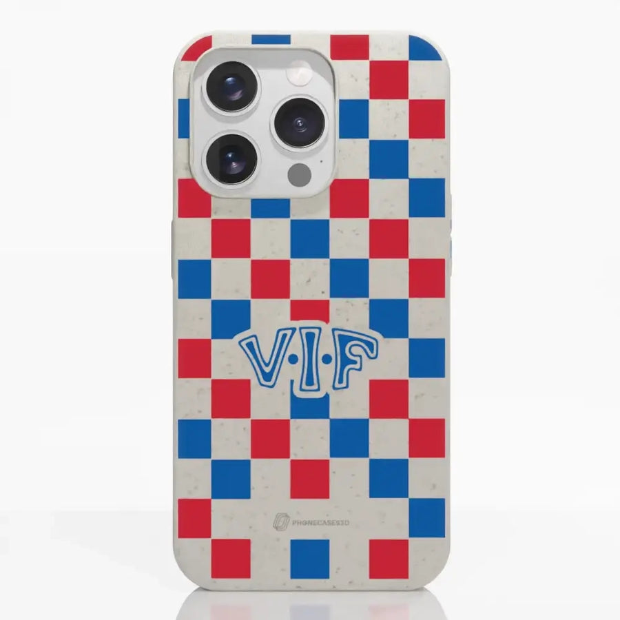 VIF Official Compostable Phone Case Design square pattern