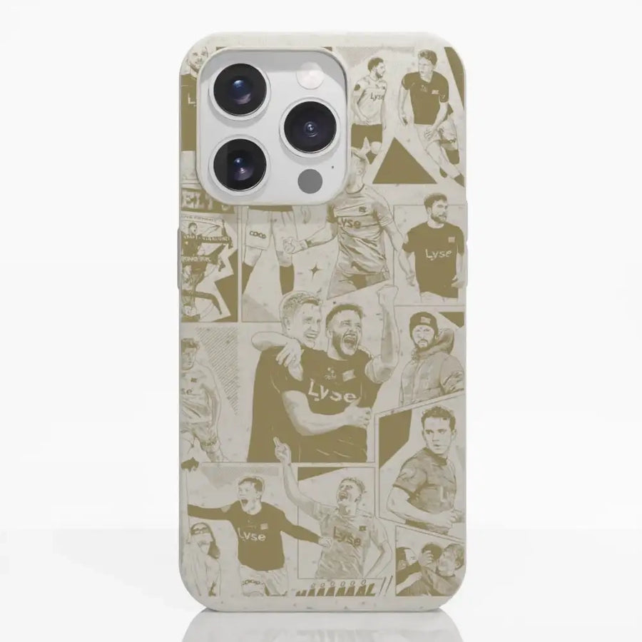 Viking FK Official Compostable Phone Case Design Seriemester Players illustration